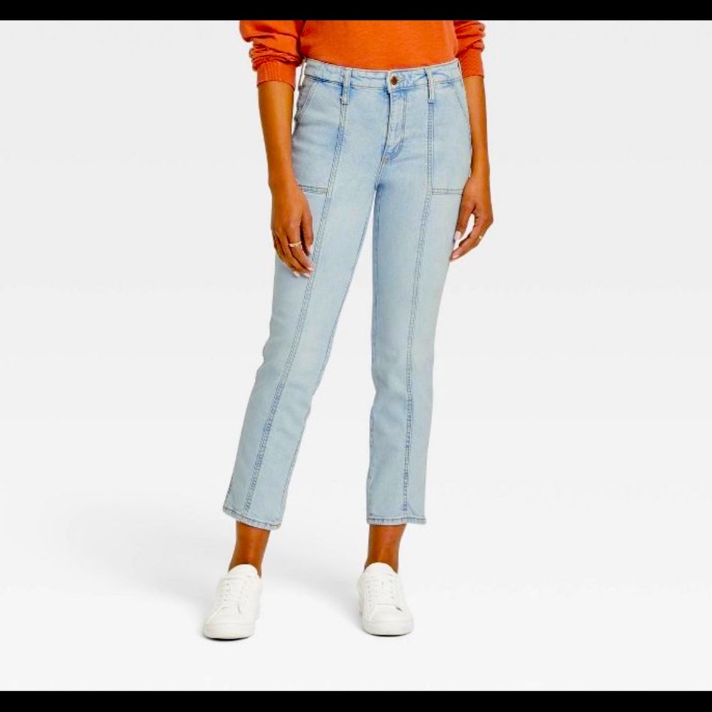 High rise jeans